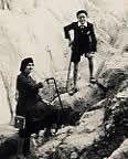 Photo prise lors d'un voyage  Chamonix en rcompense de son brevet