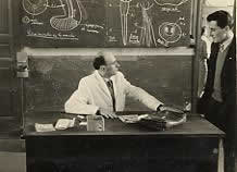 Dans la salle de science